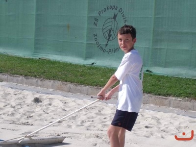 Beachový turnájek 6.A