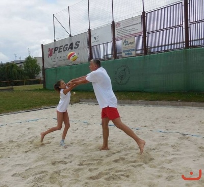 Family beach