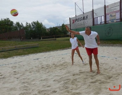 Family beach