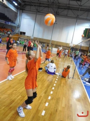 Krajský turnaj v minivolejbalu - říjen