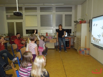 Budoucí prvňáčci ve škole