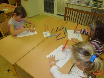 Budoucí prvňáčci ve škole
