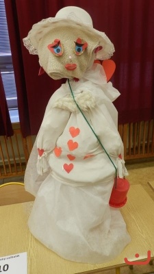 Valentýnský sněhulák