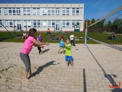 Beachový turnaj rodičů a dětí