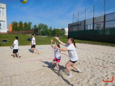 Beachový turnaj rodičů a dětí