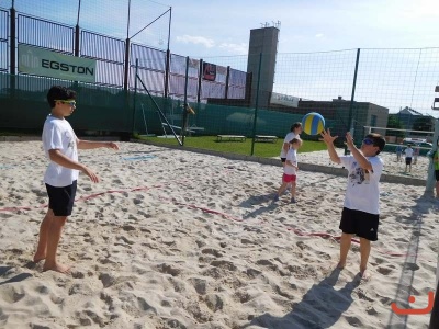 Beachový turnaj rodičů a dětí