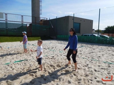 Beachový turnaj rodičů a dětí