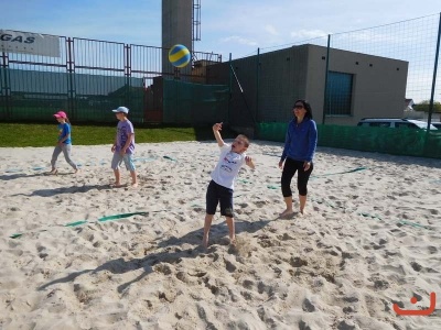 Beachový turnaj rodičů a dětí