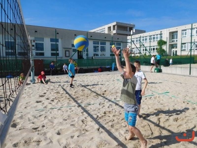 Beachový turnaj rodičů a dětí