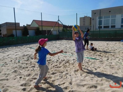 Beachový turnaj rodičů a dětí
