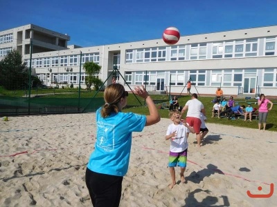 Beachový turnaj rodičů a dětí