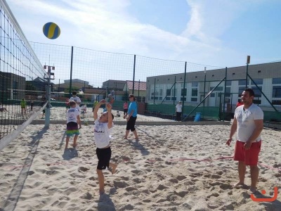 Beachový turnaj rodičů a dětí