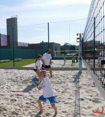 Beachový turnaj rodičů a dětí
