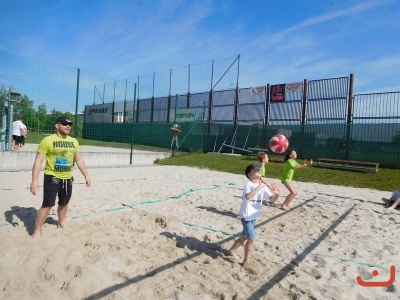 Beachový turnaj rodičů a dětí