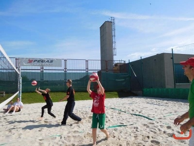 Beachový turnaj rodičů a dětí