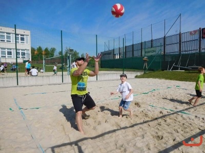 Beachový turnaj rodičů a dětí