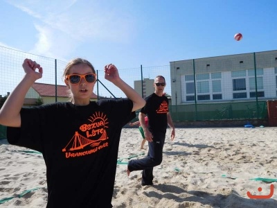 Beachový turnaj rodičů a dětí