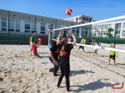 Beachový turnaj rodičů a dětí
