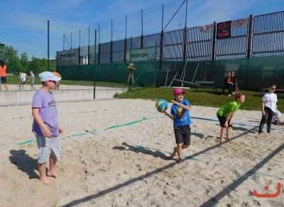 Beachový turnaj rodičů a dětí