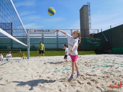 Beachový turnaj rodičů a dětí