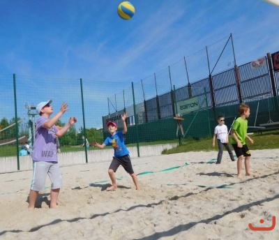 Beachový turnaj rodičů a dětí