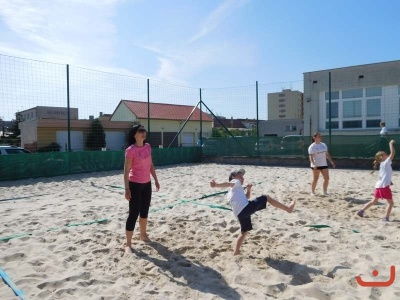 Beachový turnaj rodičů a dětí