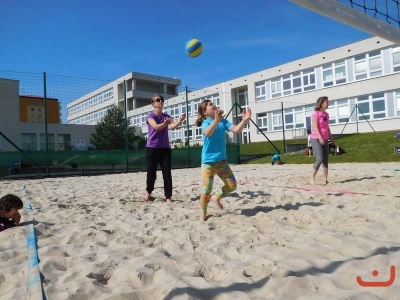 Beachový turnaj rodičů a dětí