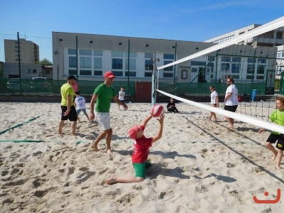 Beachový turnaj rodičů a dětí