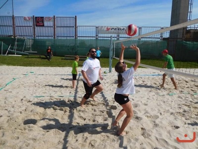 Beachový turnaj rodičů a dětí