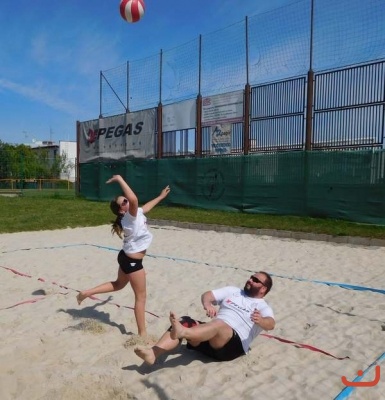 Beachový turnaj rodičů a dětí