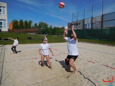 Beachový turnaj rodičů a dětí