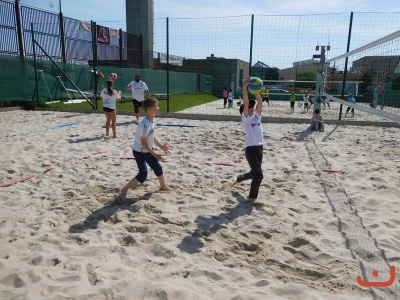 Beachový turnaj rodičů a dětí