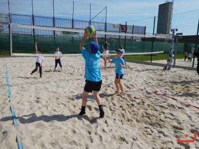 Beachový turnaj rodičů a dětí