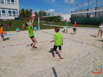 Beachový turnaj rodičů a dětí