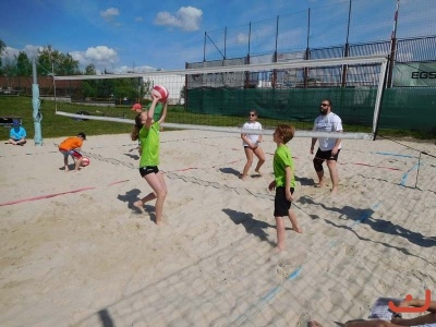 Beachový turnaj rodičů a dětí