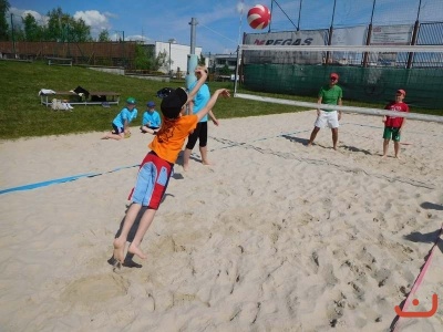 Beachový turnaj rodičů a dětí