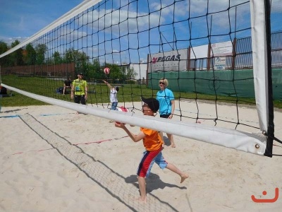 Beachový turnaj rodičů a dětí