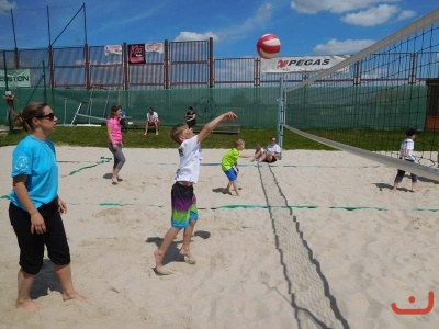 Beachový turnaj rodičů a dětí