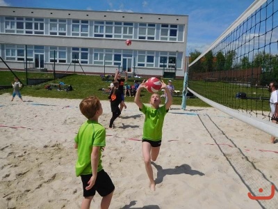 Beachový turnaj rodičů a dětí