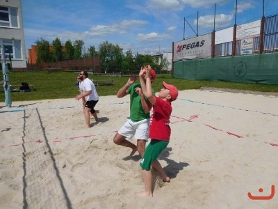 Beachový turnaj rodičů a dětí