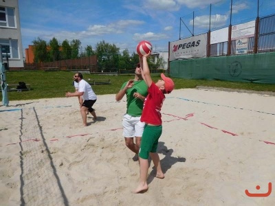 Beachový turnaj rodičů a dětí
