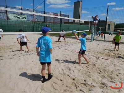 Beachový turnaj rodičů a dětí