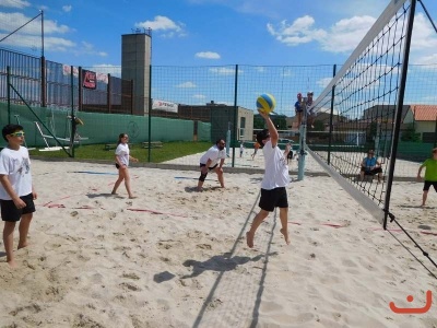 Beachový turnaj rodičů a dětí