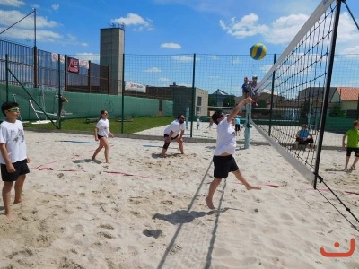 Beachový turnaj rodičů a dětí