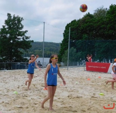 Beachový turnaj minivolejbal - Brno