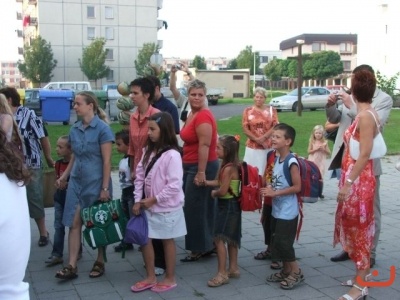 1.den ve  škole