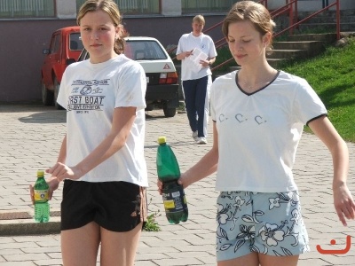 Beachový trénink kadetek