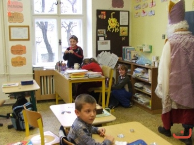 Mikuláš ve škole a ve školce