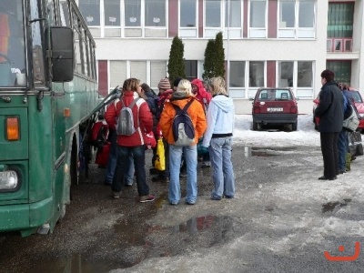 Odjezd 8.A a 9.A na hory